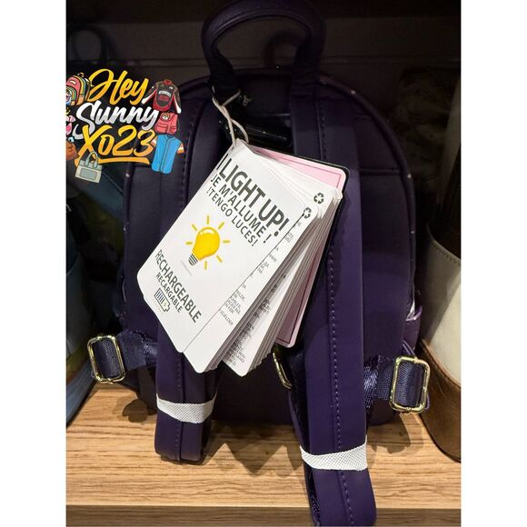 Loungefly Disney Tangled Lantern Scene Light-Up Mini Backpack main image 8